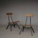 Chaises longues Pirkka par Ilmari Tapiovaara pour Laukaan Puu. Lot de 2