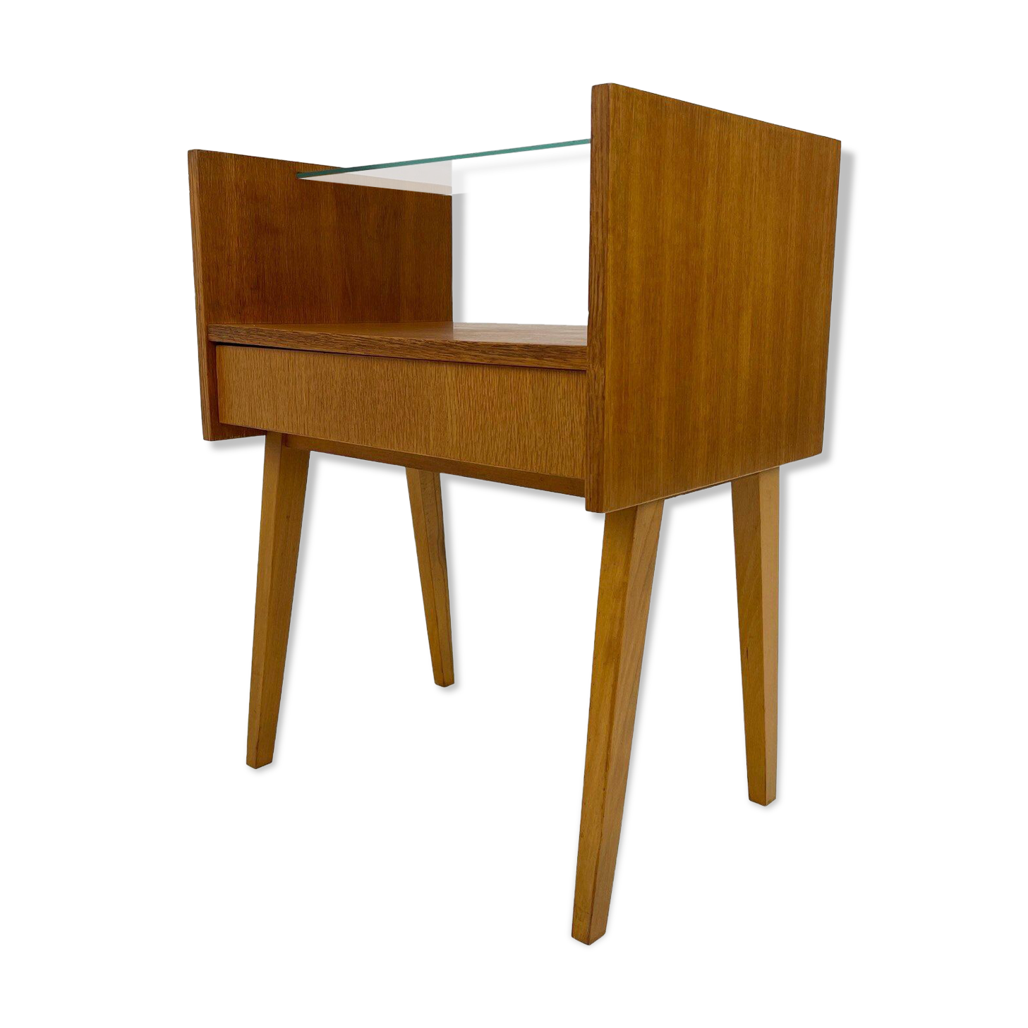 Table d'appoint ou table de nuit des années 1960 par Arch. František Jirak