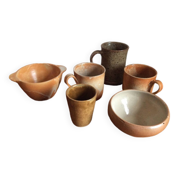 Set de tasses en grès
