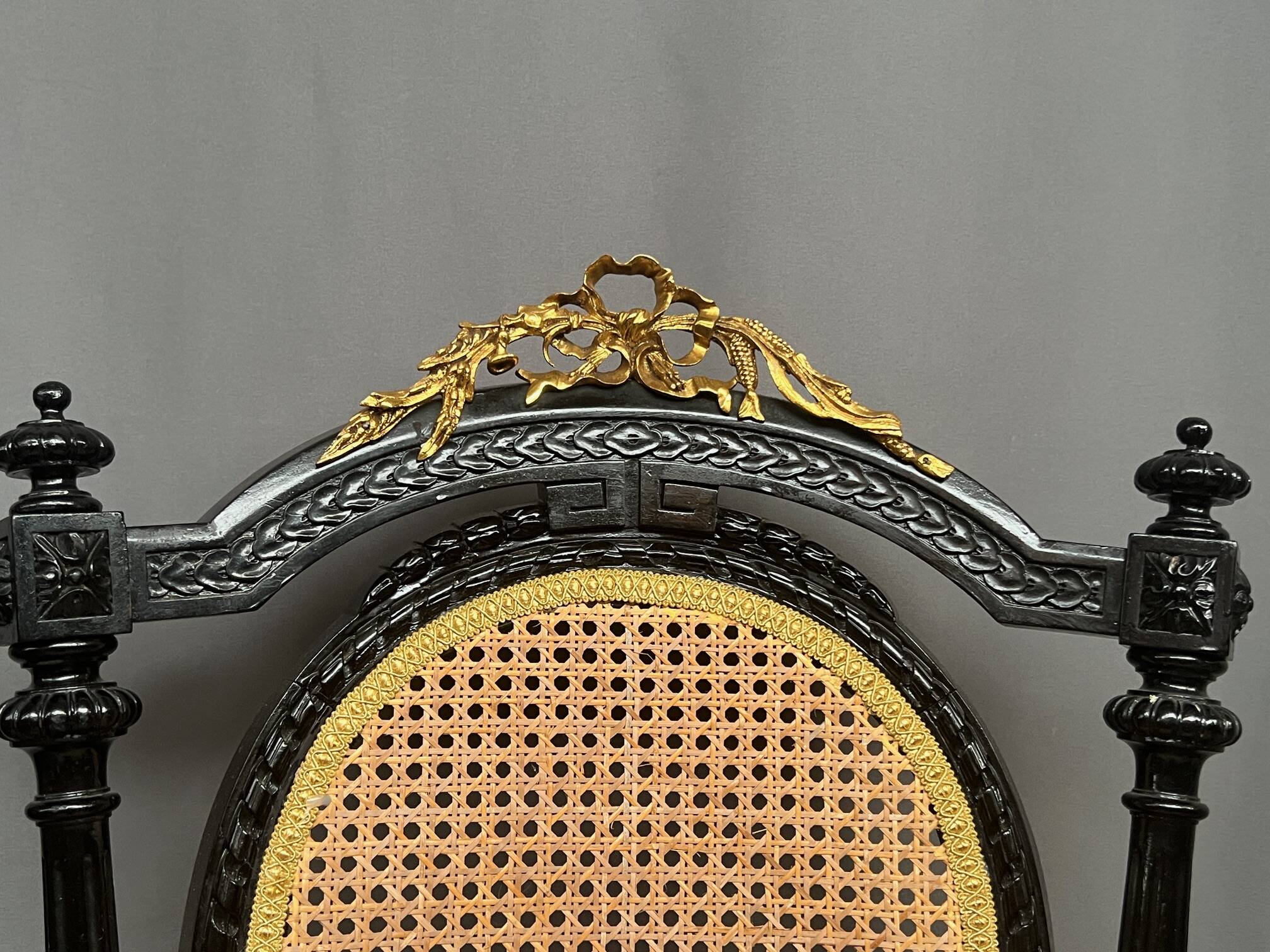 Paire de fauteuils Napoléon III.