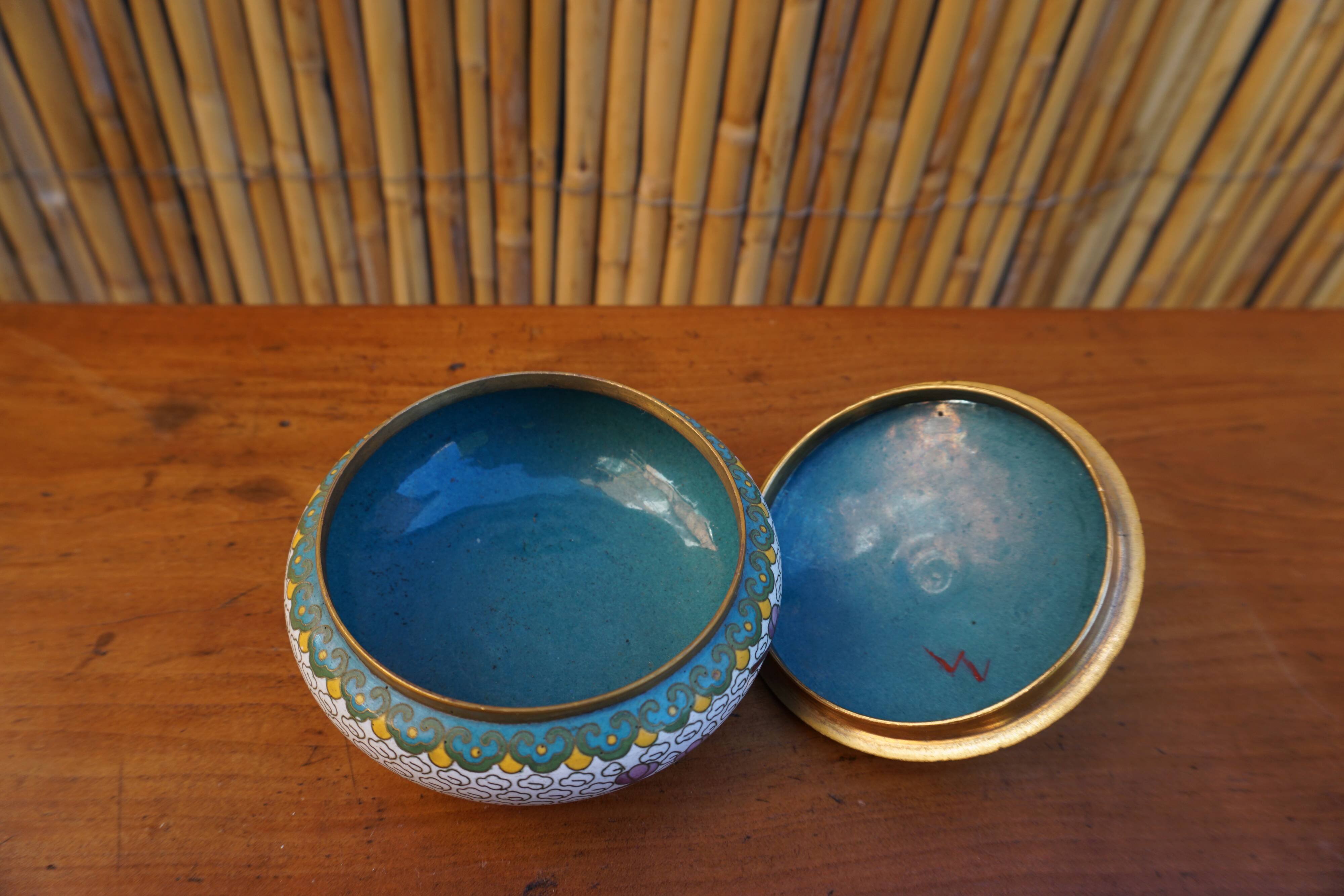 1970s cloisonné box