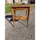 Oak table from the 1930s, 1 drawer.