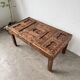 Savoyard folk art coffee table