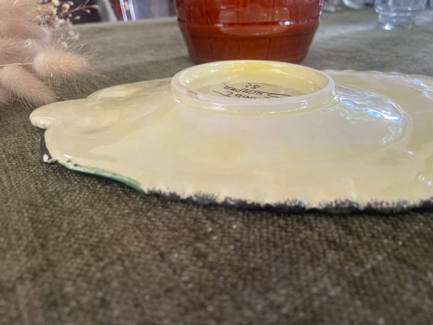 Henriot plate Quimper