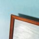 Vintage Scandinavian mirror Froseke, mid-century mirror