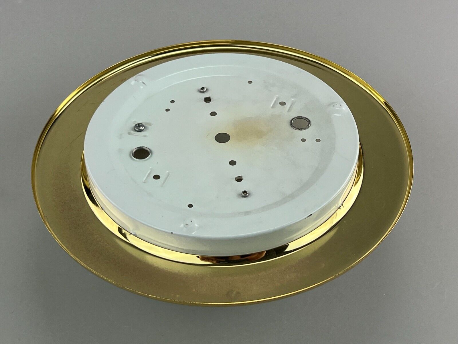 60s 70s Hustadt Leuchten Plafoniere ceiling lamp glass space age design