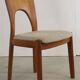 Set of 6 'Morten' chairs by Niels Koefoed