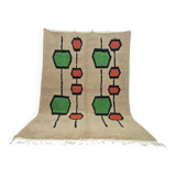 Moroccan rug in natural wool 250cmx150cm