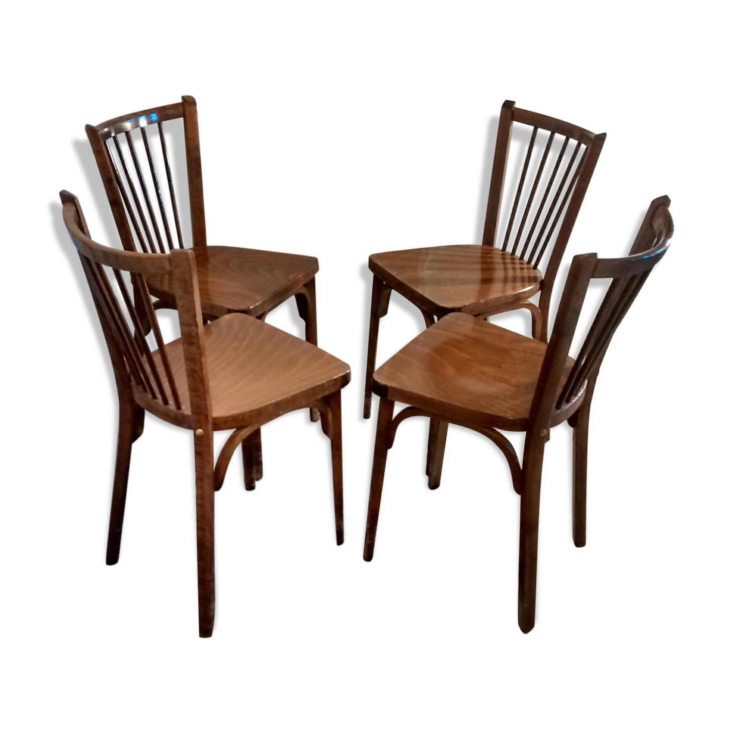 Set of four chairs Bistro Baumann