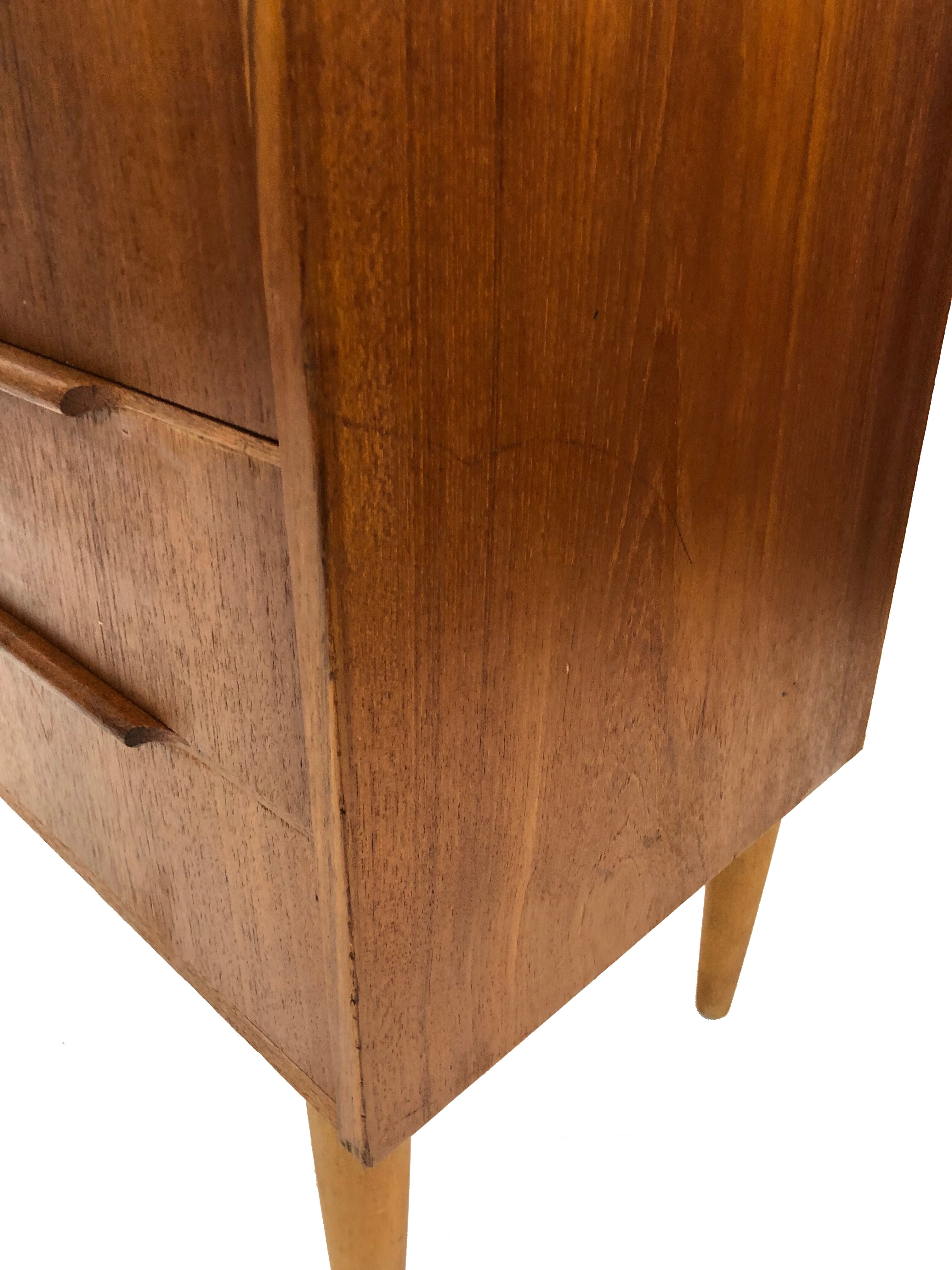 Convenient dresser vintage danish design teak