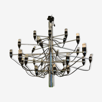 Vintage chandelier 2097/30 Gino Sarfatti for Arteluce 60s
