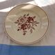 Assortiment de 6 assiettes fleuries