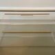 80s Plexiglas and brass magazine rack