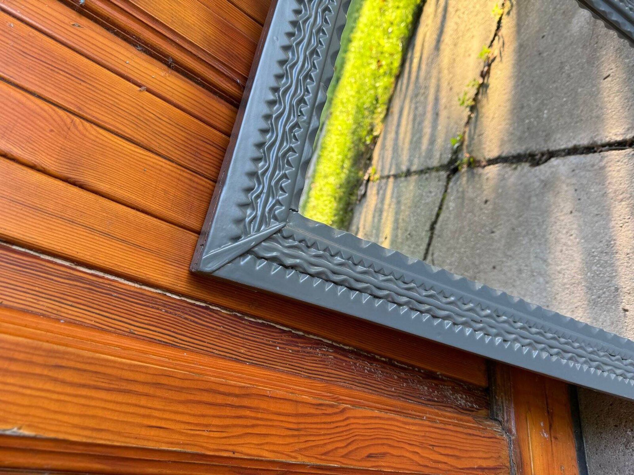 Antique carved mirror, 1900s,