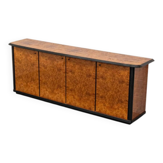 Burl wood Italian sideboard 