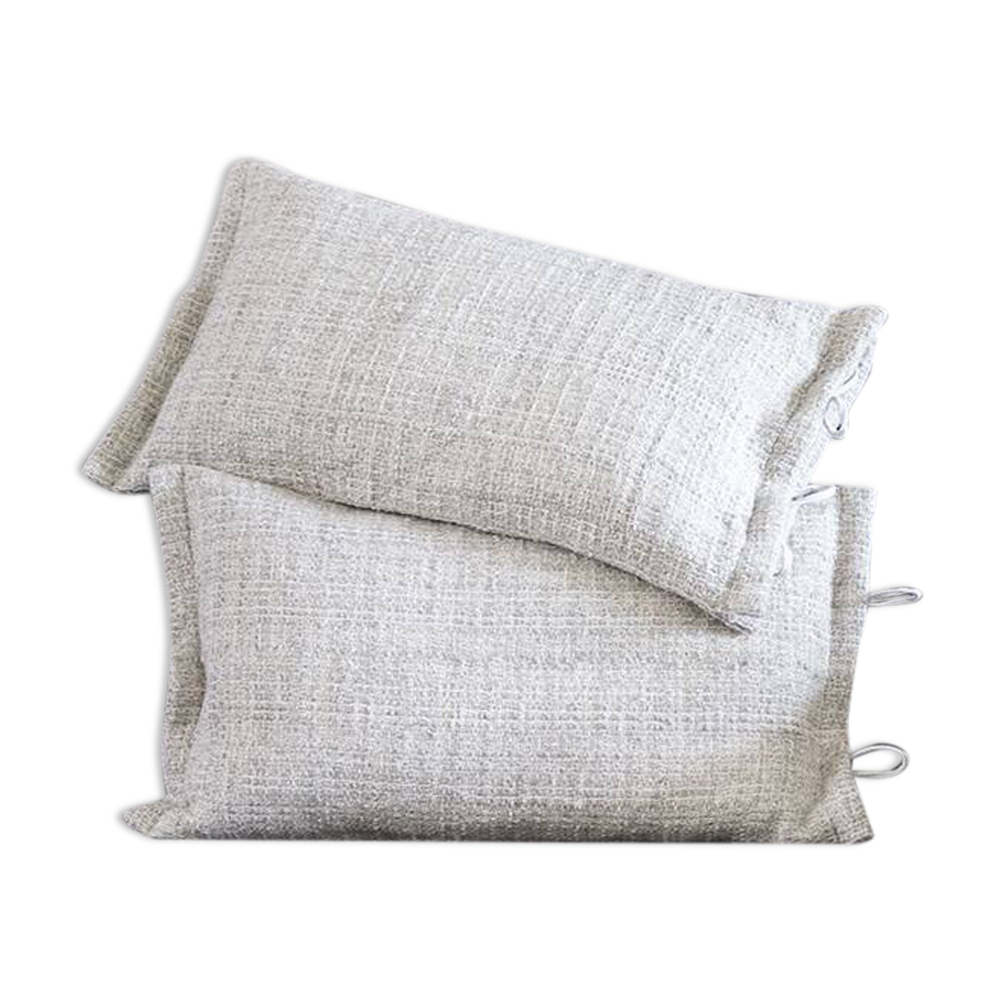 Paire de coussins tissés à la main