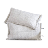 Paire de coussins tissés à la main