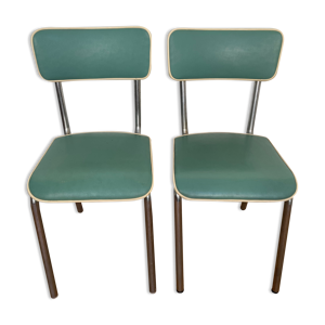 lot de 2 chaises de bistrot