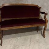 Velvet bench