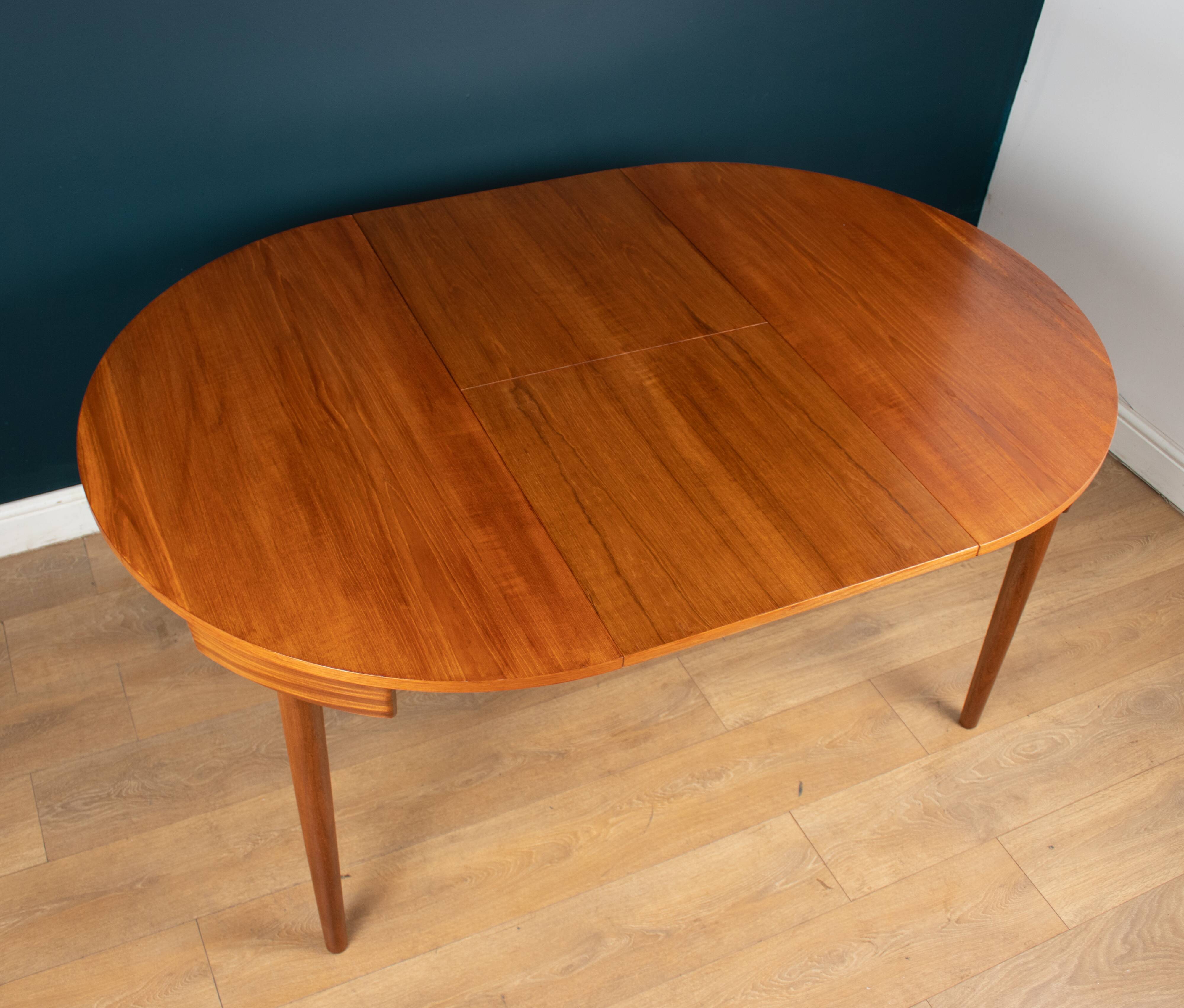 Table à manger & 6 chaises « Roundette » d'Hans Olsen pour Frem Rølje 1960