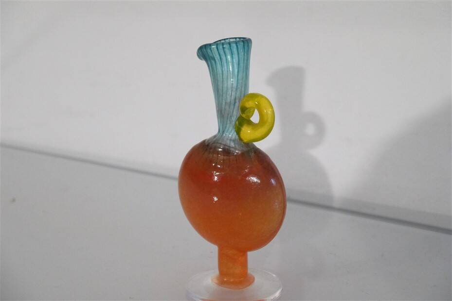 Small glass vase by Kjell Engman