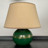 Vintage glazed ceramic lamp