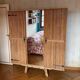Bamboo rattan wardrobe 1970