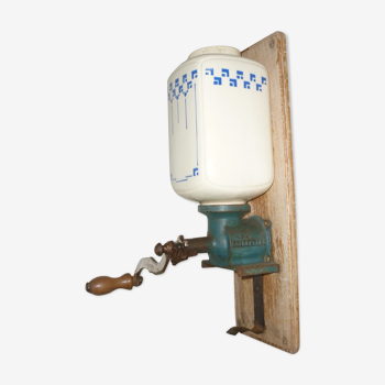 Vintage Goldenberg wall-mounted coffee grinder