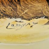 Glass cup François-Théodore Legras (1839-1916)