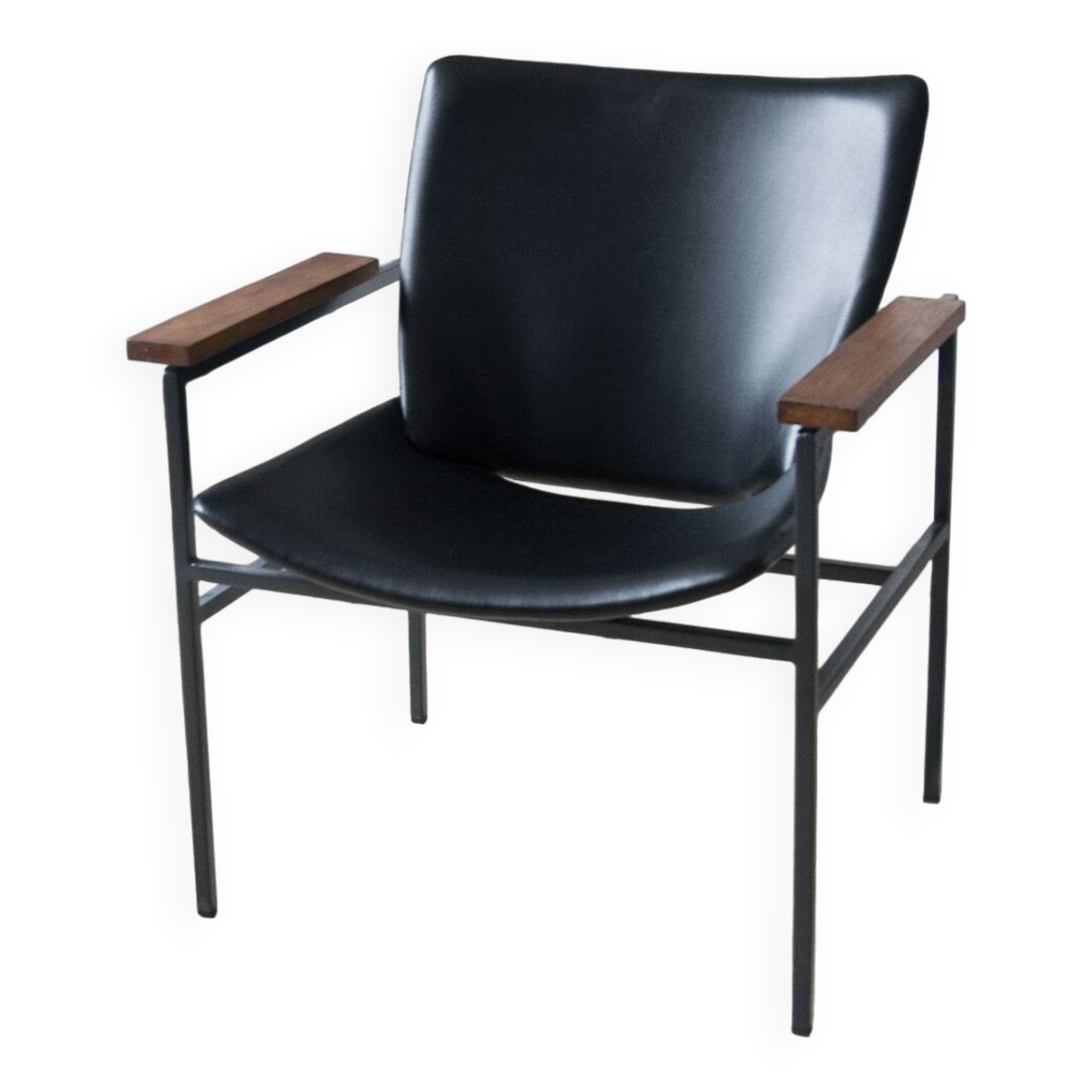 Chaise 1099FK Shell Lupina par Niko Kralj pour Stol, 1950s
