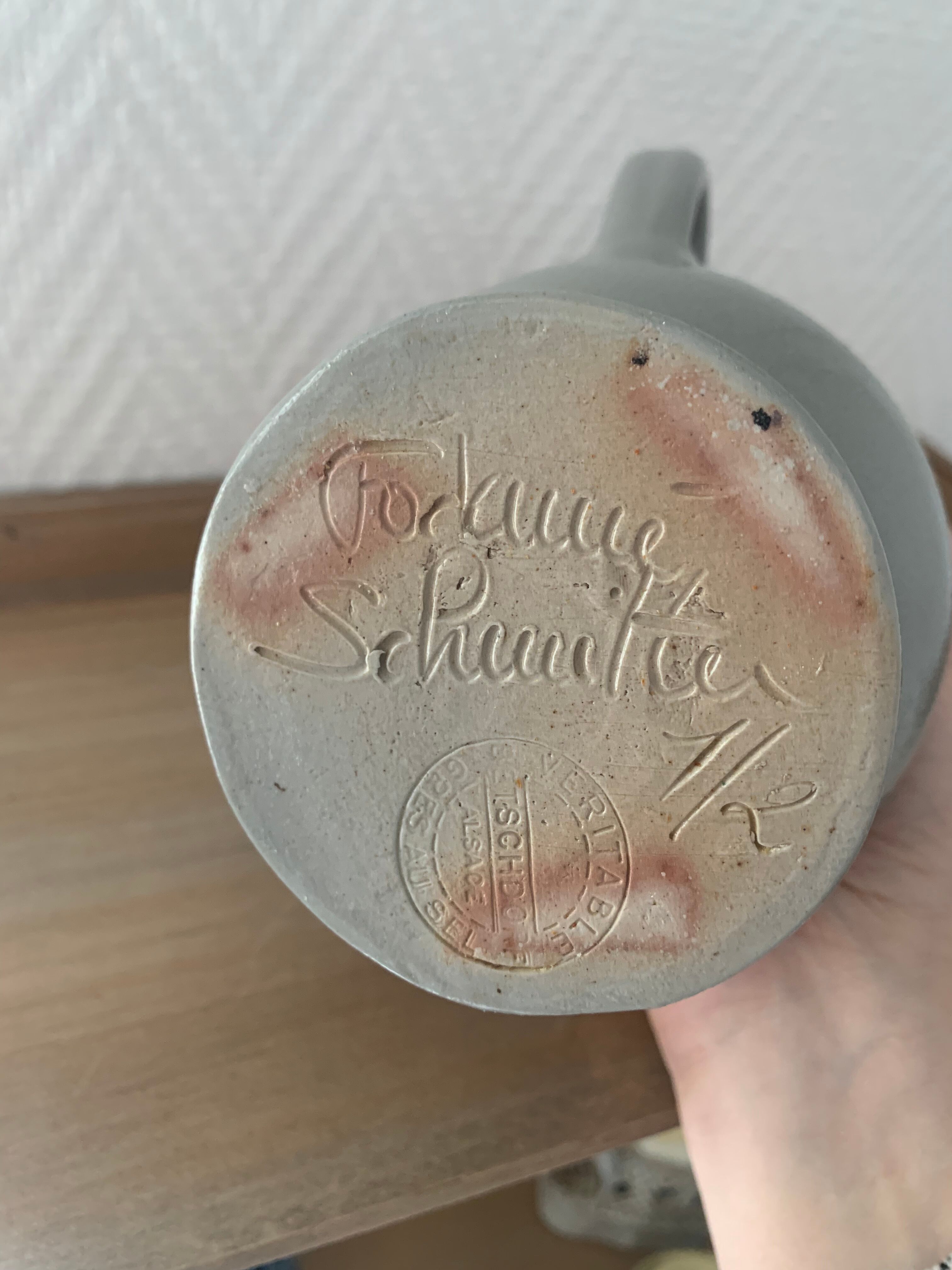 Stoneware jug from Betschdorf