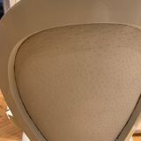 Authentic Napoleon III medallion armchair