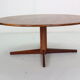 Mid century modern  round rosewood coffee table, 1960s denmark