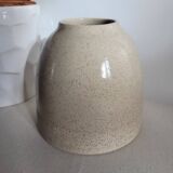 Glazed stoneware vase