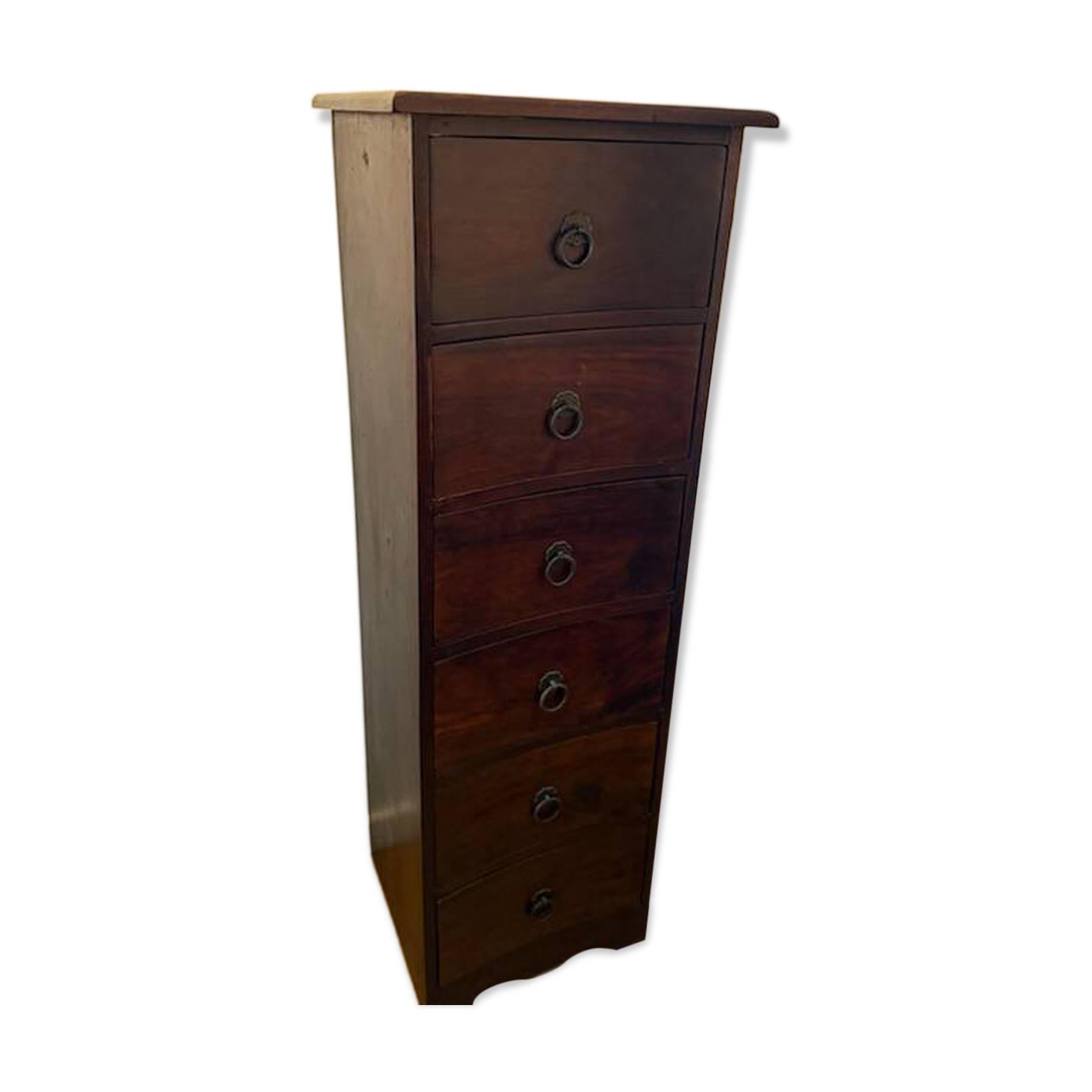 Title: exotic solid wood column unit for CD storage