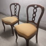 Set of 4 Provencal upholstered chairs Les Olivades