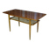 Wilhelm Knoll Side or Coffee Table with Lower Shelf in Woven Cane, Germany 1950s
