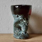 Vallauris mug or tankard - Fat Lava - Ecume de Mer - 1960