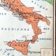 Old school map Hatier Brunhes 43, 1940 - Greece and ancient Italy