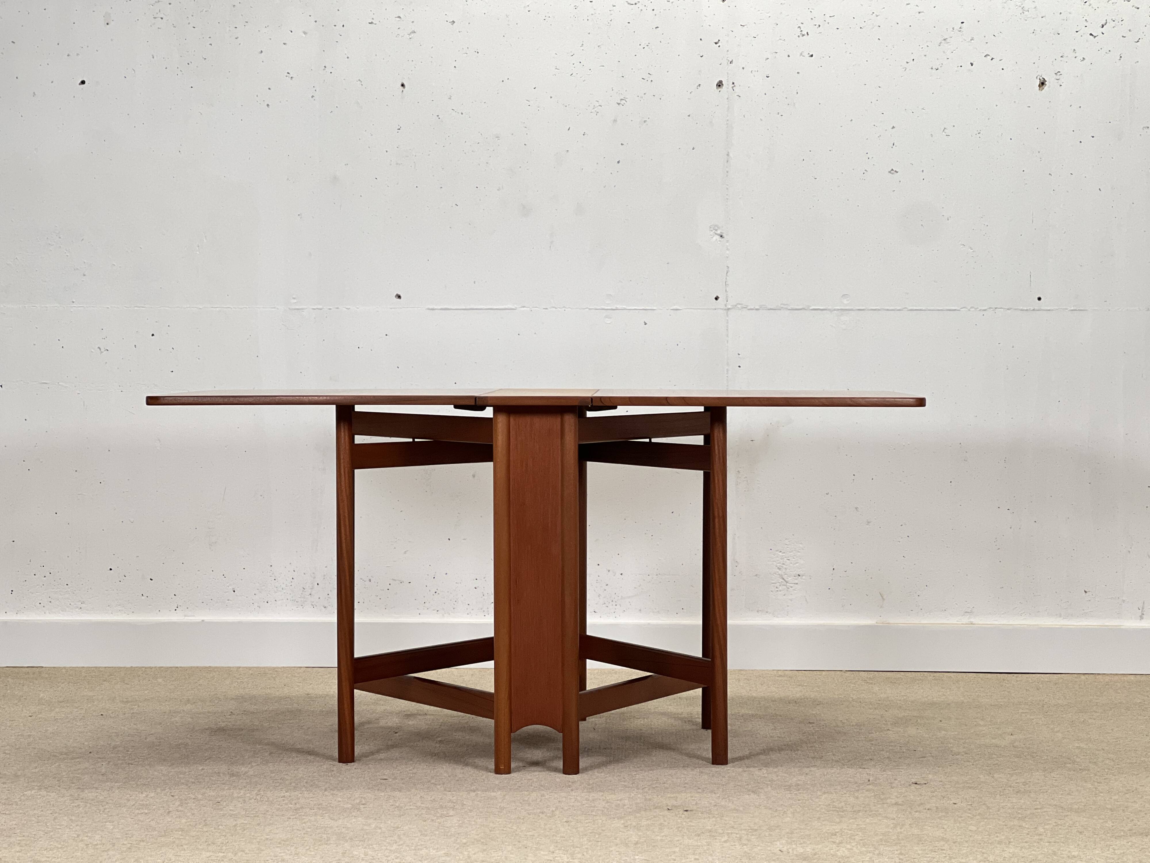 McIntosh Teakwood Folding Table, 1960s