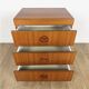 Danish teak veneer chest of drawers from the 1970s.