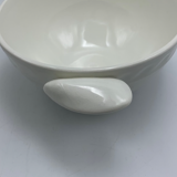 Six bowls for fish soup or Gien mussels