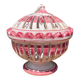 Vintage pierced porcelain bonbonnière