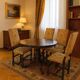 Antique Baroque chairs in ebonised walnut, Italy, 18th century.