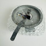 Vintage bubble glass wall light