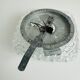 Vintage bubble glass wall light
