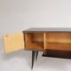 Vintage sideboard with tapered legs, 1950s.