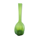 Vase en verre vert scandinave
