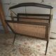 Modernist magazine rack, Italian design