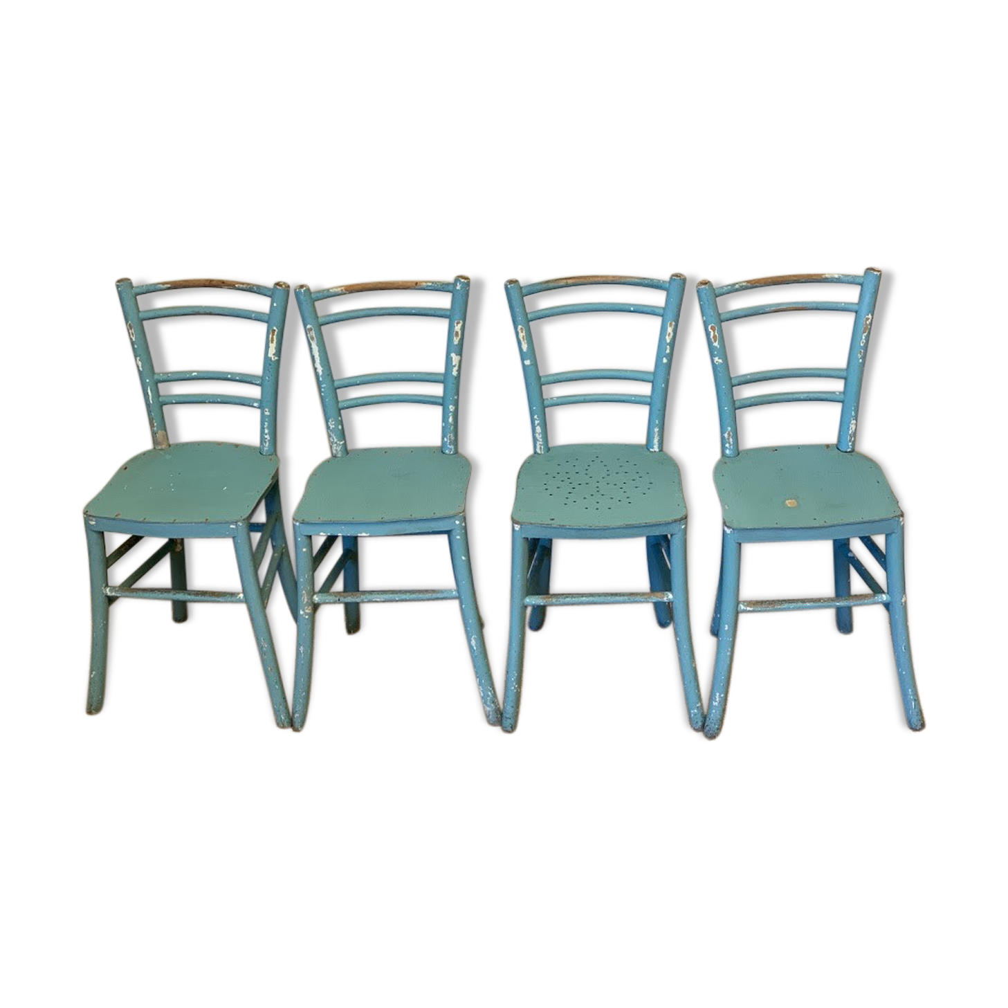 Blue chairs